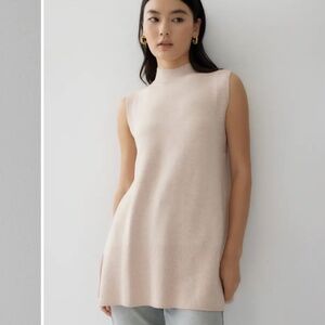 LOVE BONITO 'Melinda' High Neck Knit Tank Top NWT